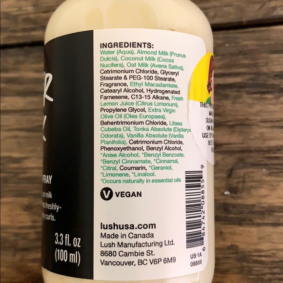 Lush Super Milk Conditioning Spray